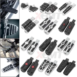 Motorcycle Front & Rear Foot Pegs Footrest Footpeg For Honda VTX 1300 1800 VTX1800 C/F VTX1300C Floorboards Footboards