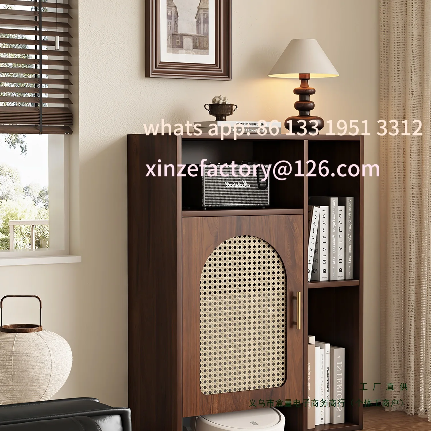 

Customizable New Black Sweeping Robot Storage Small Unit Base Station Shelf Living Room Bookcase Bookcase Cabinet Narrow