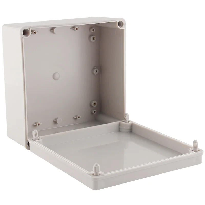 200x200x95mm IP67 Waterproof Project Outdoor Junction Box for Electrical Cable DIY Sealed Enclosure Plastic Screws Junction Box