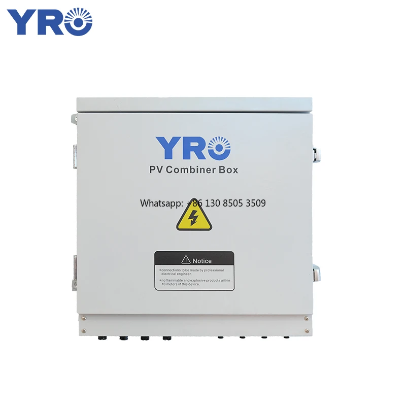 

High Quality 6-in-1 Out PV Combiner Box with Customized Metal Solar Panel DC Distribution Power Whole Sales Kombinationskasten