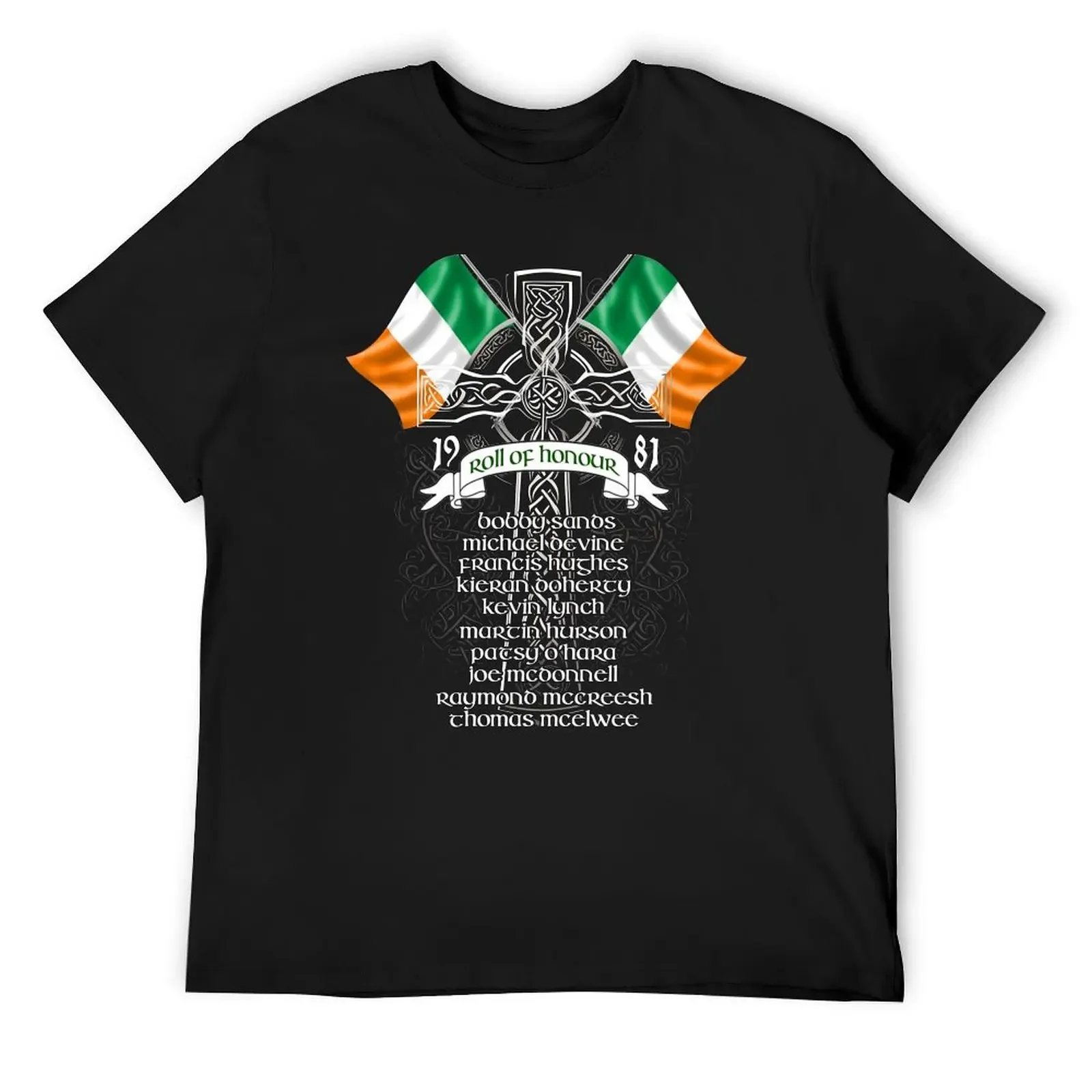 Irish Hunger Strike 1981 - Ireland T-Shirt cute clothes designer shirts cotton graphic tees custom t shirt plain t shirts men