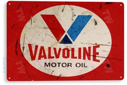 Valvoline Gas Oil Sign, Station, Garage, Auto Shop, Retro Rustic Tin Sign A669 --Tin Sign