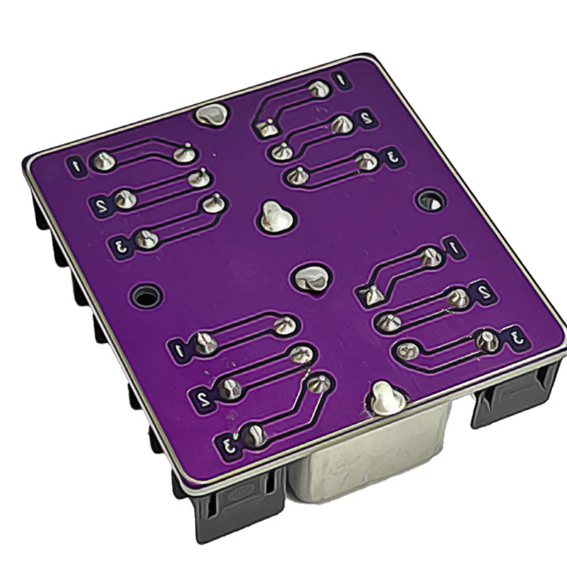

BNVN-2X Balanced And Unbalanced Conversion Audio Isolator Permalloy Audio Isolation Transformer 600:600 20Hz-20Khz PX-21608