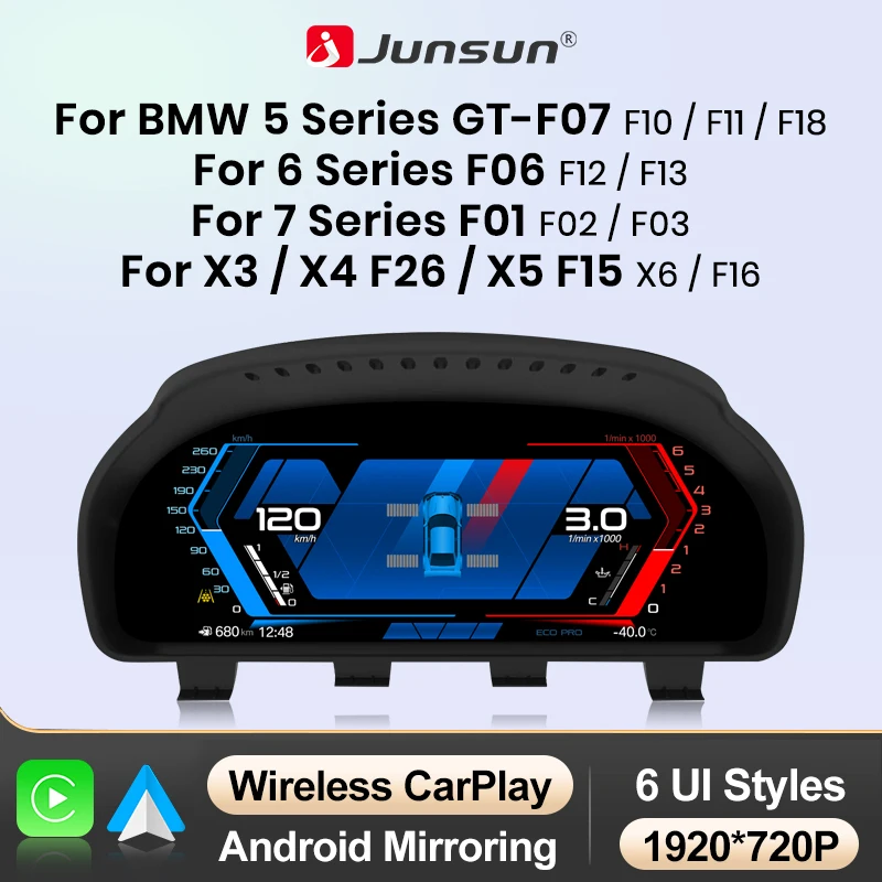 Digitalni armaturni prikaz za BMW
