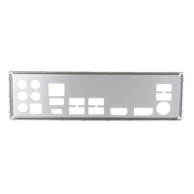 IO I/O Shield Back Plate Stainless Steel Back Plate Blende Bracket For B450M Steel Legend, B450 Steel Legend-F(x)
