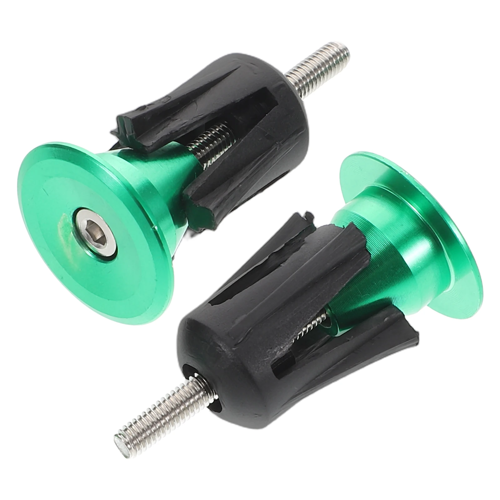 

Aluminum Alloy H Plugs Lightweight Ergonomic Antislip Wear Resistant Bicycle Motorcycle Covers Ends Caps