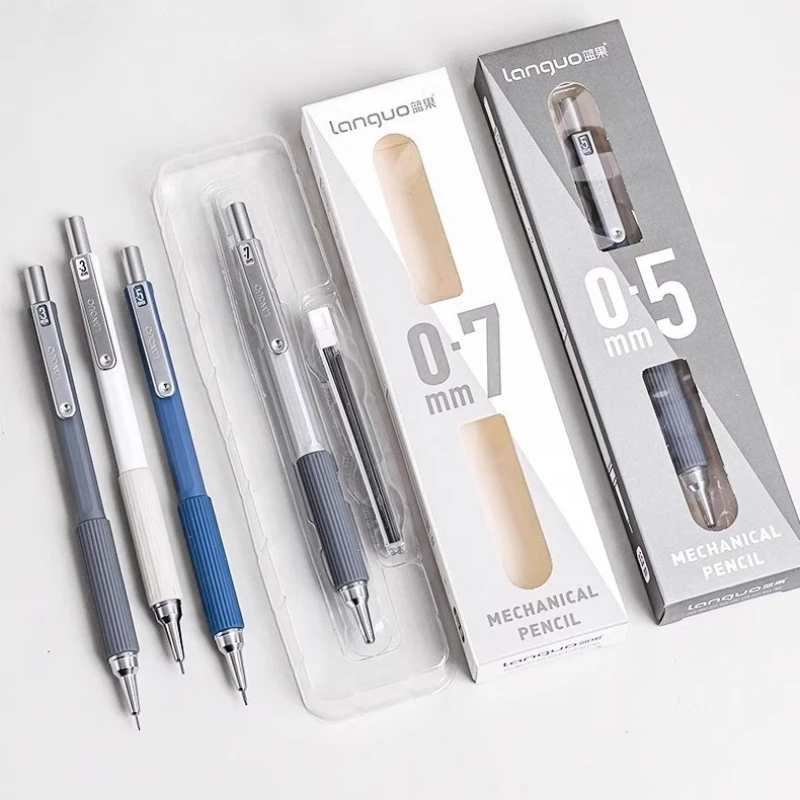 

Automatic Mechanical Pencils 0.7/0.5/0.3mm Press-Free 2B/HB Lead Art Sketch Drawing Supplies Automatic Pencil Writing Stationery
