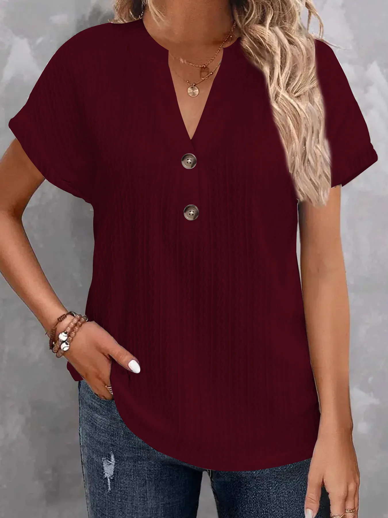 XF7758 Wine Red