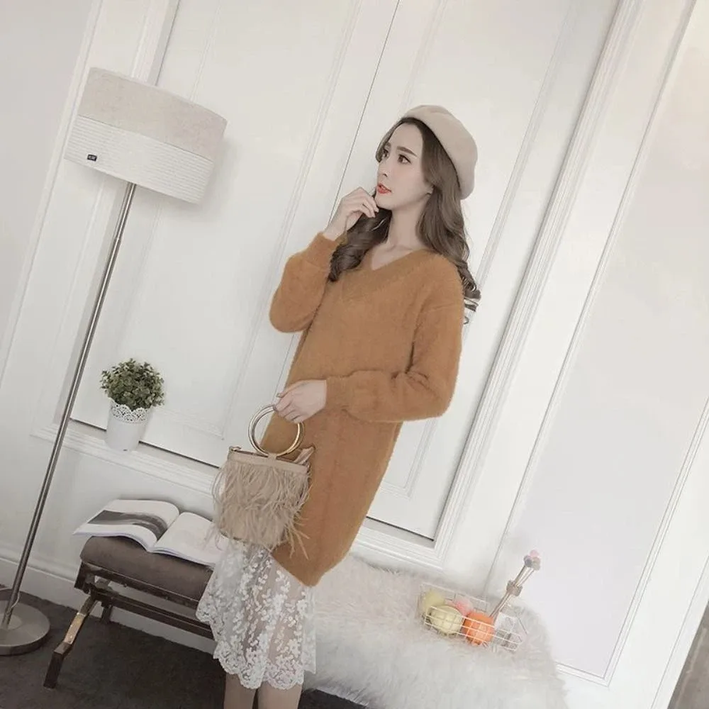 Sottogonna in pizzo floreale scivola 70 cm sottogonna in rete antiriflesso scivola abito streetwear fodera cheongsam sottoveste donna femminile