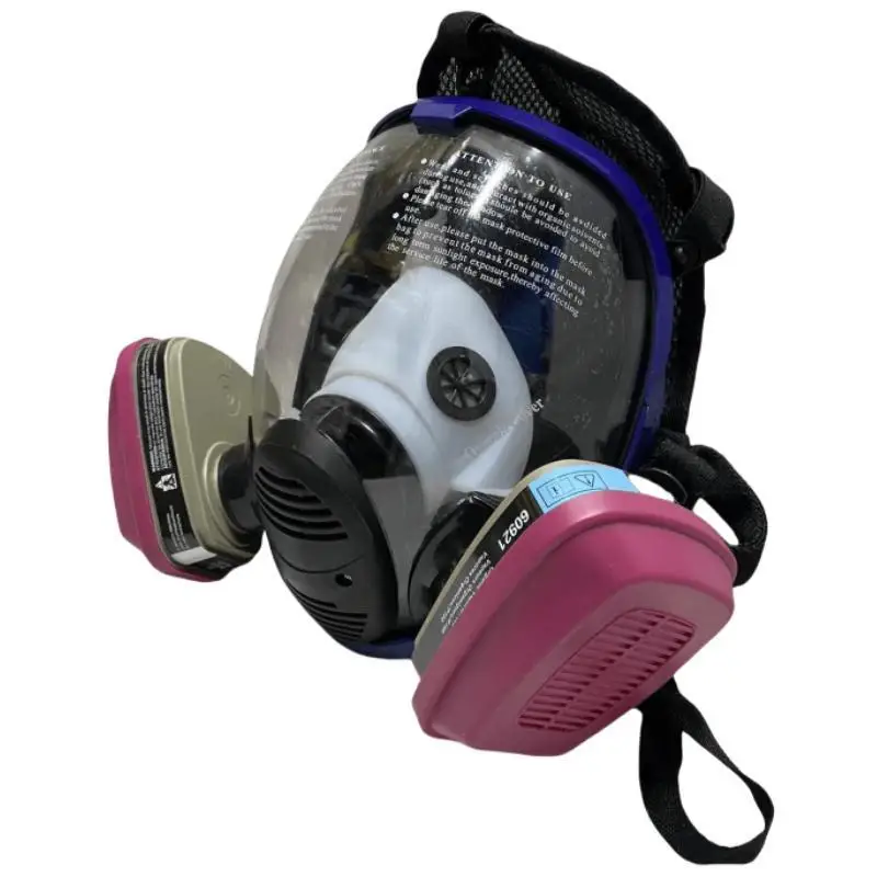 Antibeschlag 6800, chemische Maske, Gasmaske, staubdicht, Atemschutzmaske, Farbe, Pestizidspray, Vollgesichtsfilter für Laborschweißstaub