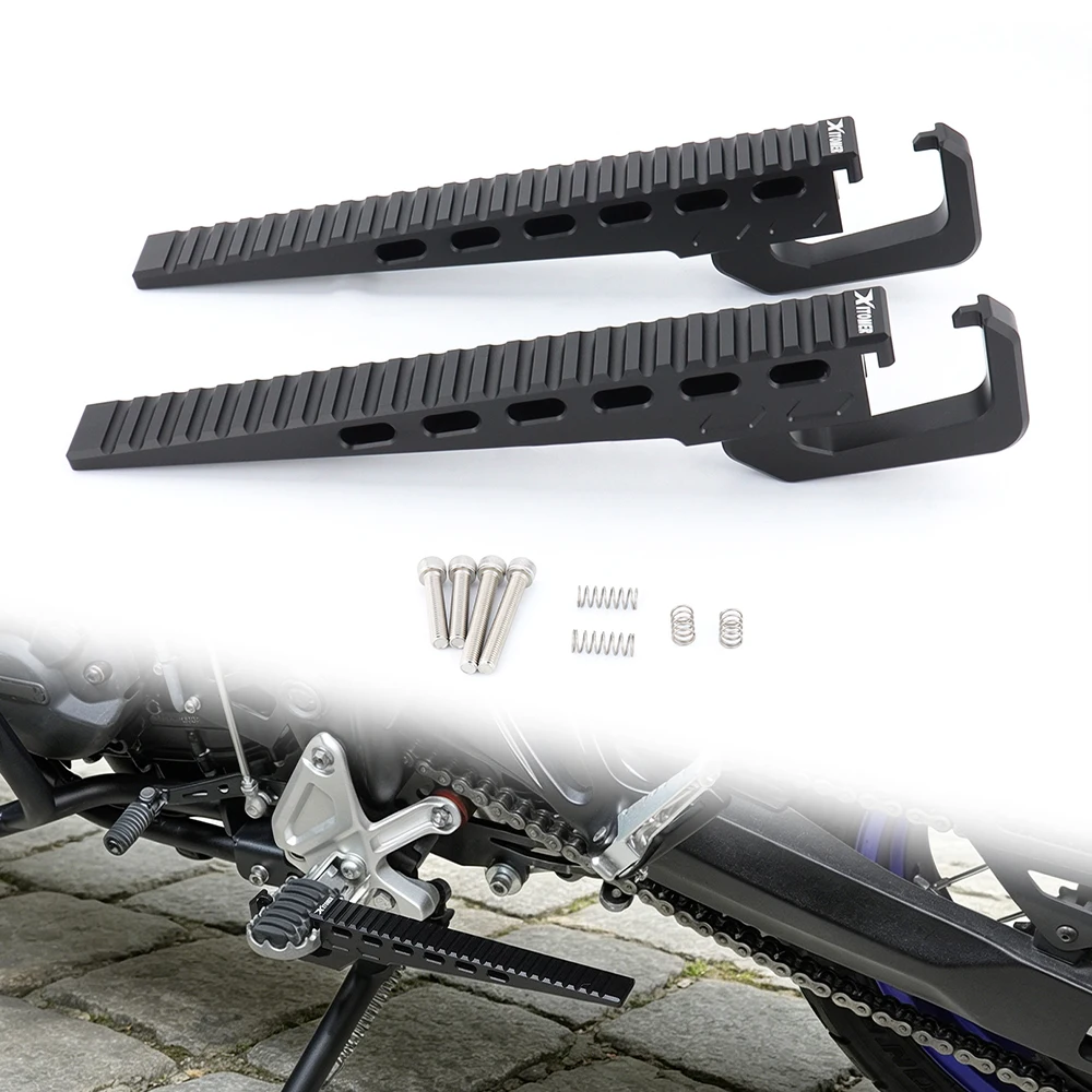 Universal Motorcycle Footpegs Extension Pedal Extender Fit For Dirt Bikes Yamaha Suzuki BMW Ducati KTM Triumph Kawasaki Honda