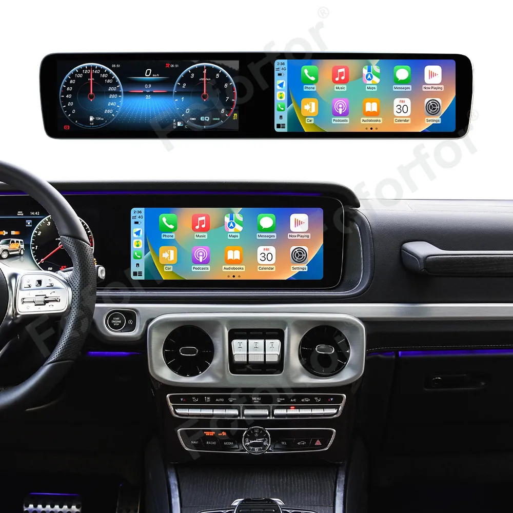 

Dual 12.3 Inch HD Screen Android 13 For Mercedes Benz G Class 2023-2025 W463 Car Radio GPS CarPlay Multimedia Player Head Unit