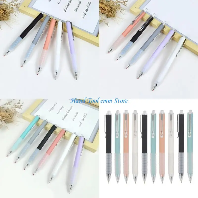 

H37F 10 Pcs Aesthetic Gel Pen Pressing Pen Gel Pen Neutral Pen 0.5mm Writing Pen