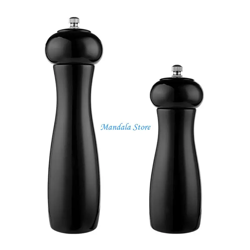 

U2JC Manual Grinder Adjustable Coarseness Salt and Peppers Mill for Cooking Enthusiasts Spices Grinder Cooking Utensils