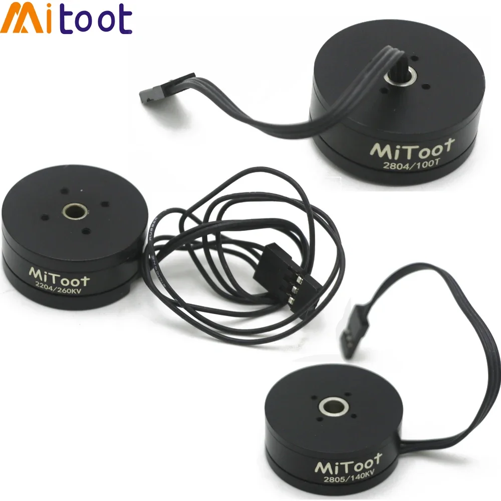Brushless Gimbal Motor 2208 80T/ 2204 260KV / 2804 100KV / 2805 140KV / 2206 100T For CNC Digital Camera Mount FPV
