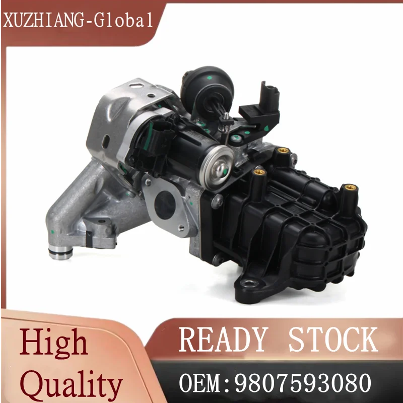 

Brand New EGR Valve Module Cooler For Citroen Peugeot For Ford 2.0 DW10 9807593080