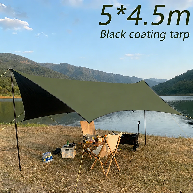 Black Coating Tarp …