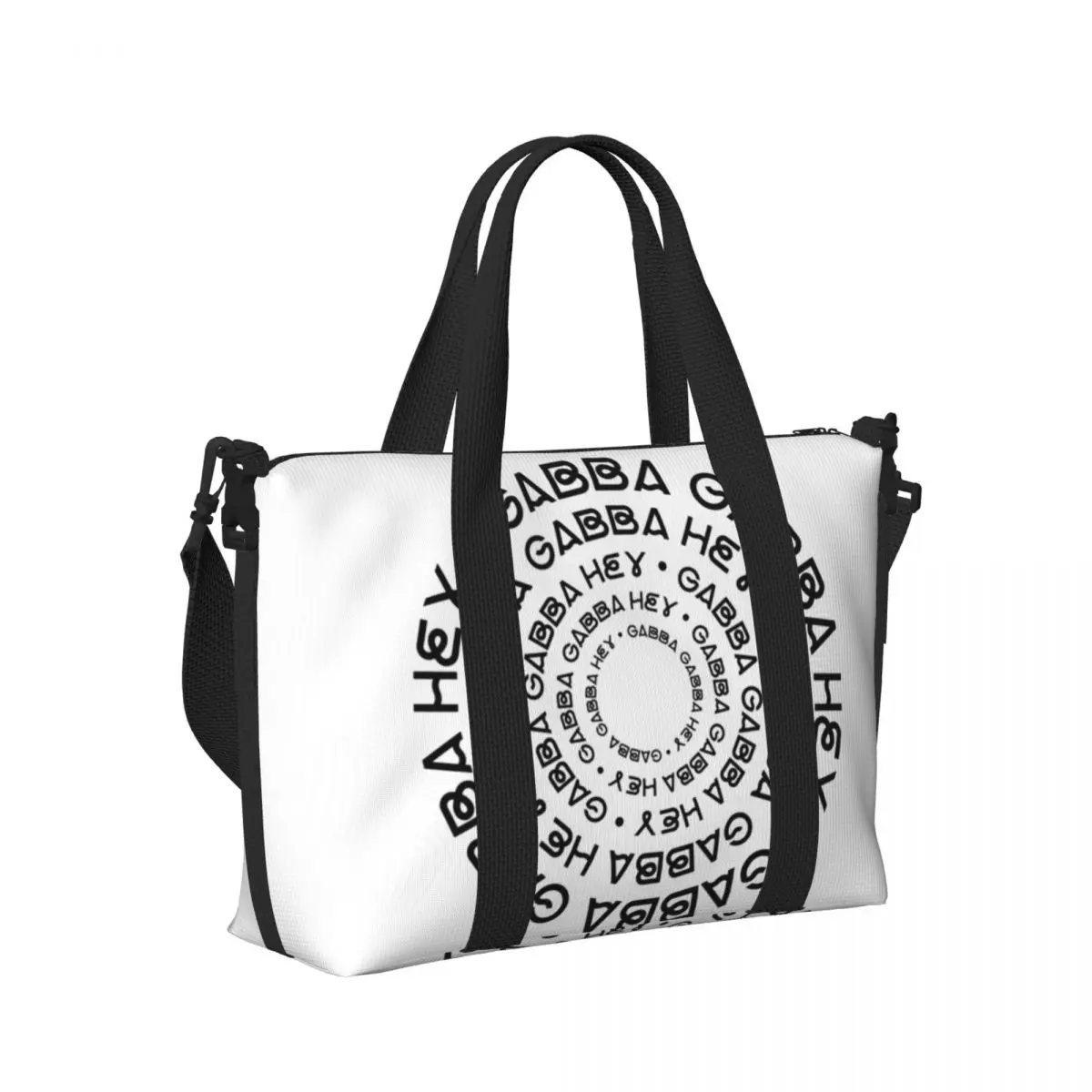 

R-Ramones-S XVIII Beach Travel Bag Large Capacity Tote Bags for Gym Sport Women Shopping Duffle Shoulder Bag