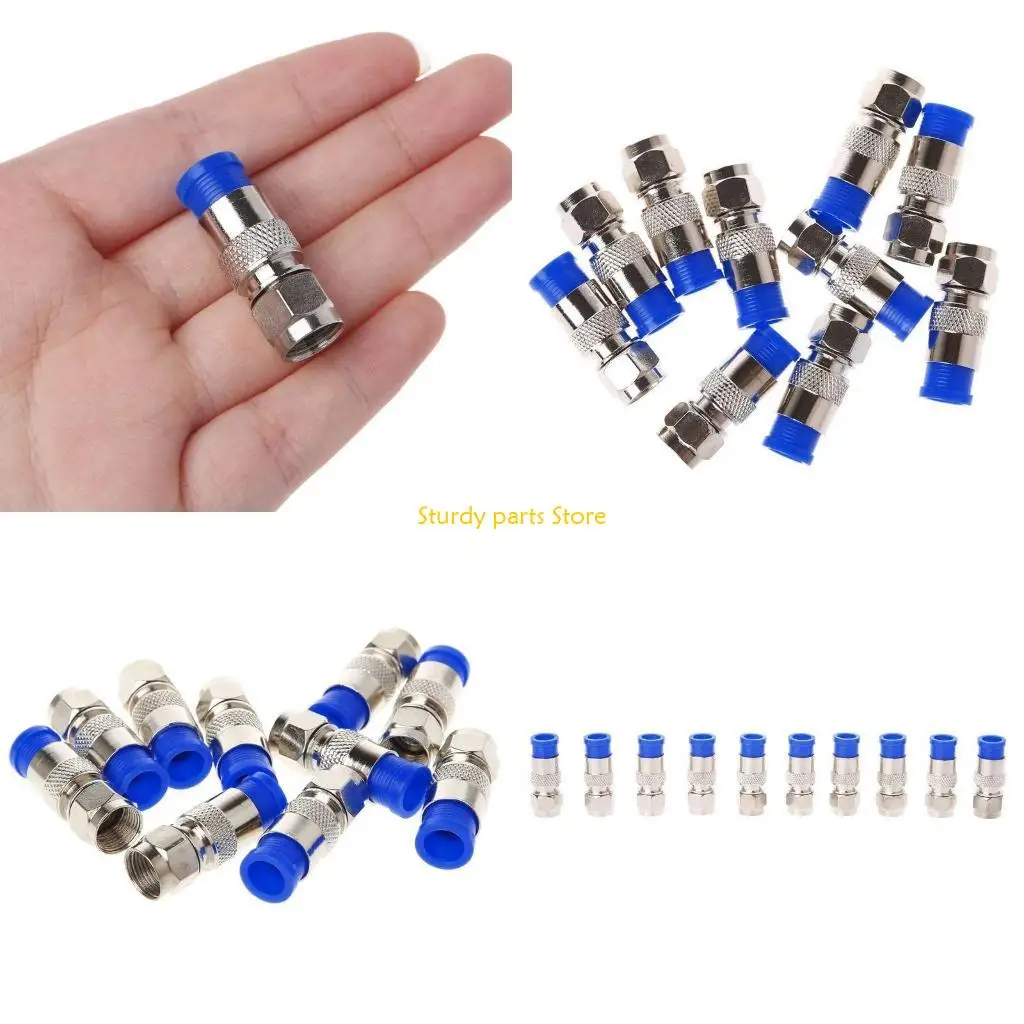 97QC 10Pcs RG6 RG59…