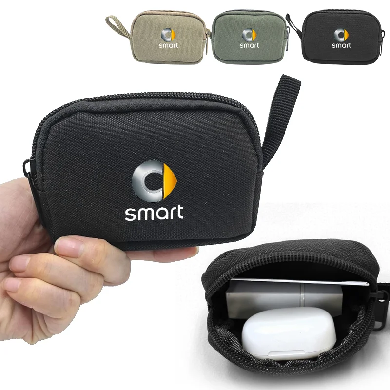 كابل بيانات السيارة حقيبة التخزين مقاوم للماء السفر المنظم حقيبة ل الذكية Fortwo 451 450 453 EQ Forfour كوبيه الداخلية اكسسوارات السيارات