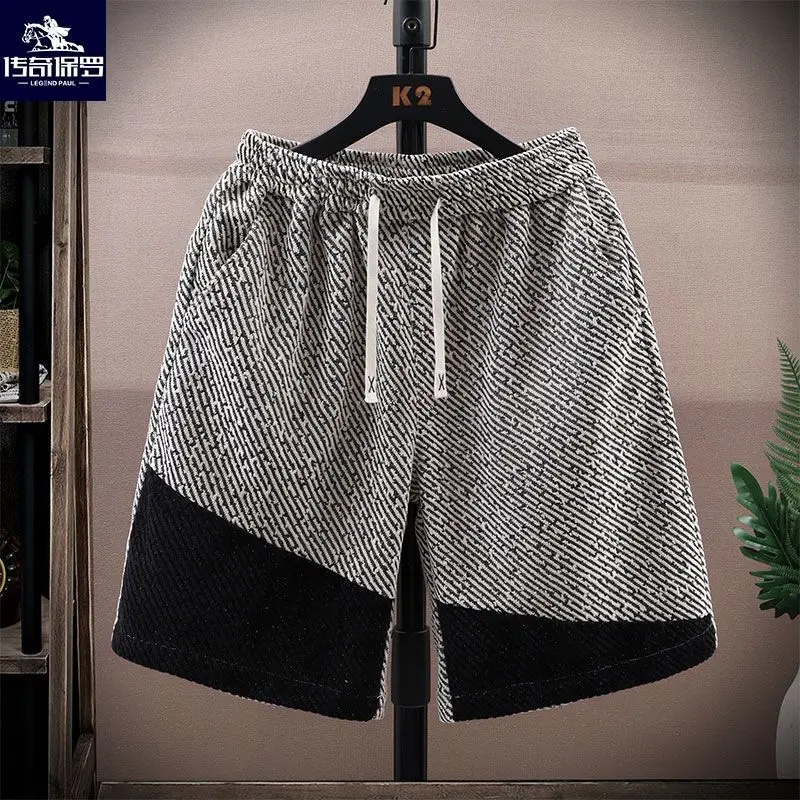 

Брюки с пятью точками, новые шорты, американский летний модный тренд, свободные повседневные спортивные штаны