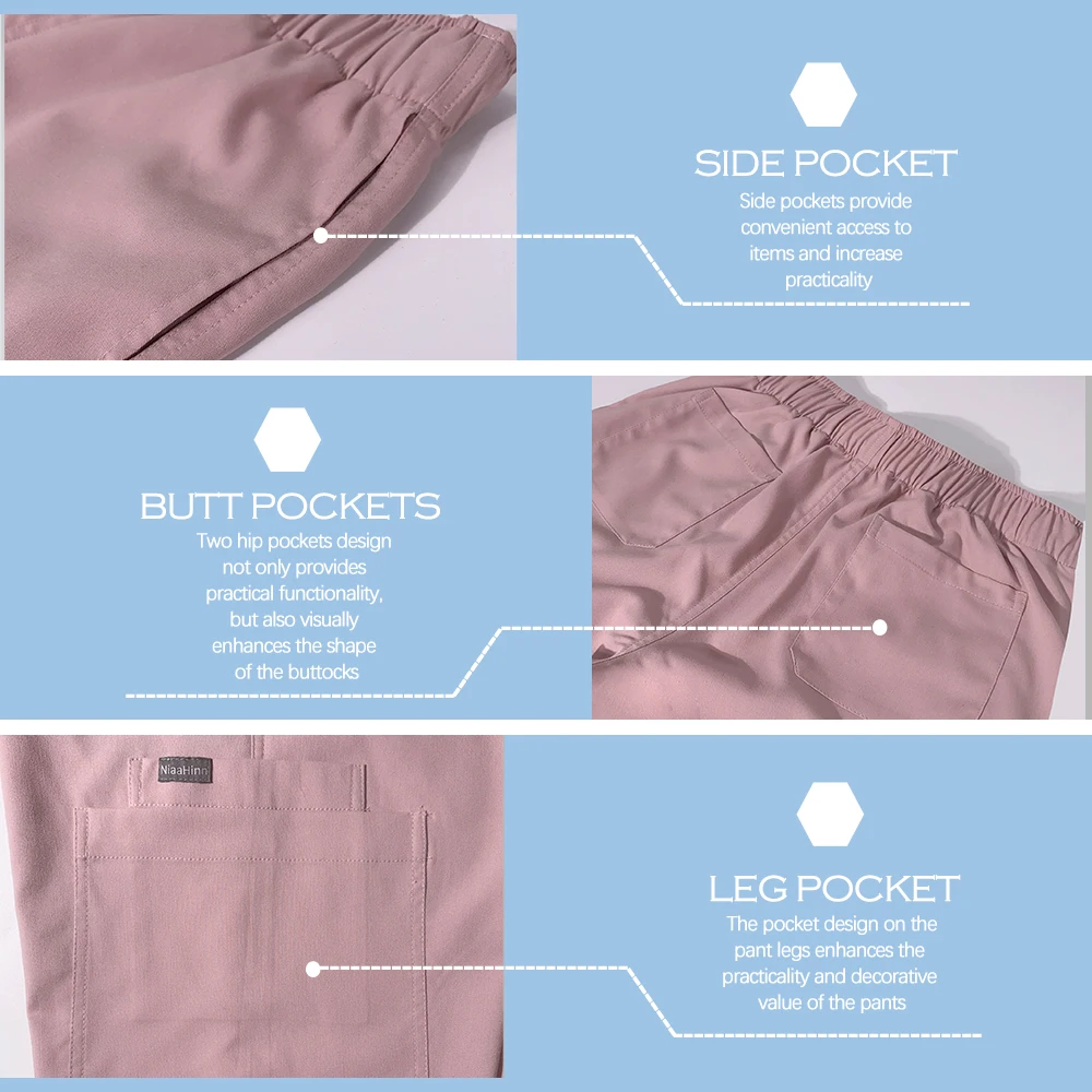 ชุดยูนิฟอร์มพยาบาลแพทย์หญิง ชุดทำงานทางการแพทย์ ชุดผ่าตัด ชุดสครับโรงพยาบาล ชุดแพทย์ ชุดพยาบาล ชุดทำงานร้านเสริมสวย ชุดทำงานร้านขายสัตว์เลี้ยง