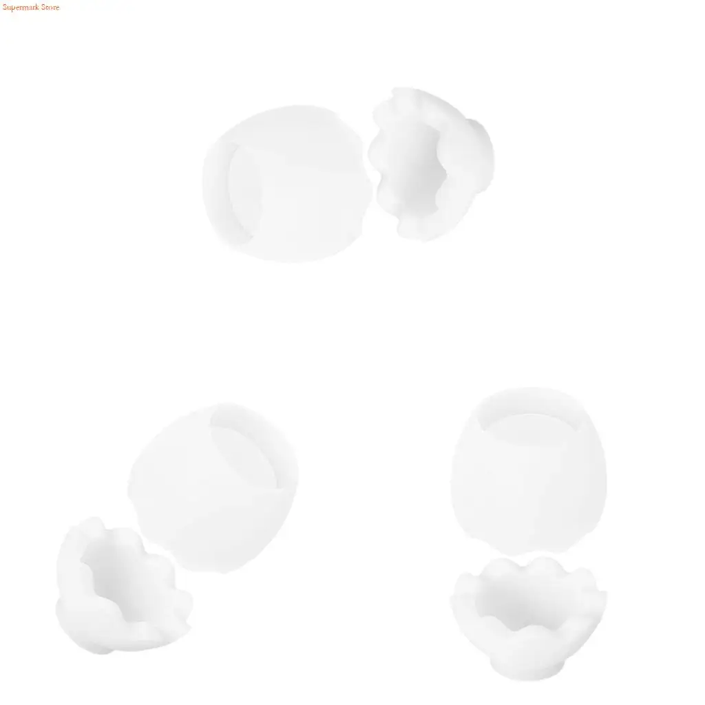 

Q5WE Silicone Eggs Crafting Mold Perfect for Candle Making Jewelry Organizers