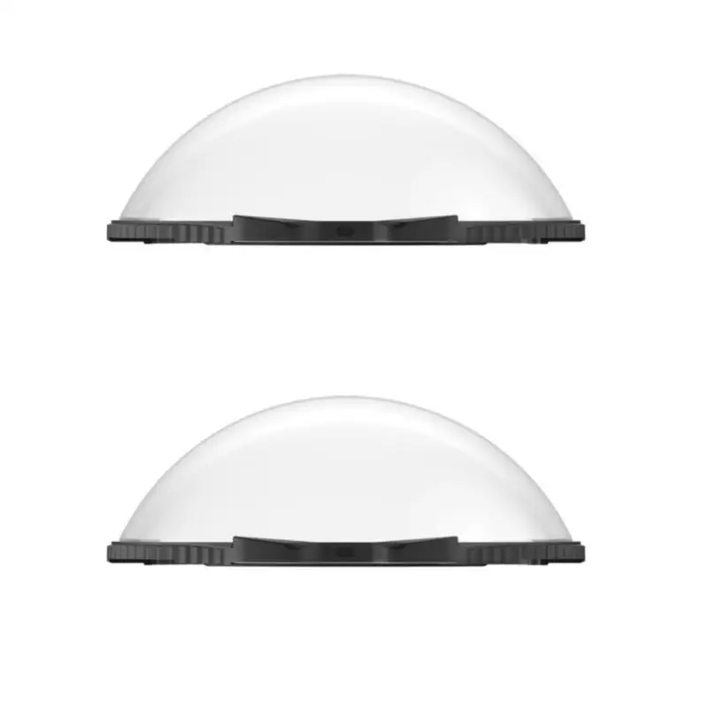 

652F 2Pcs Lens Guards Replacement for X4 Action Camera High Transparency Tempered Optically Glass Lens Protector Cover