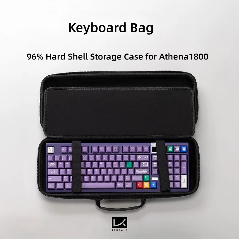 

96% Layout Mechanical Keyboard Hard Storage Case Custom Athena1800 Keyboard Bag Gaming Office Mechanical Keyboard Accessories