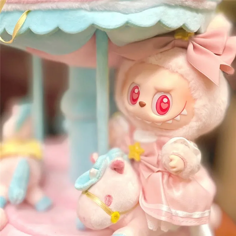 15 17cm para boneca labubu kawaii saia rosa roupas japão cardcaptor sakura vestido mágico menina 4 peças conjunto ropa acessórios de roupas