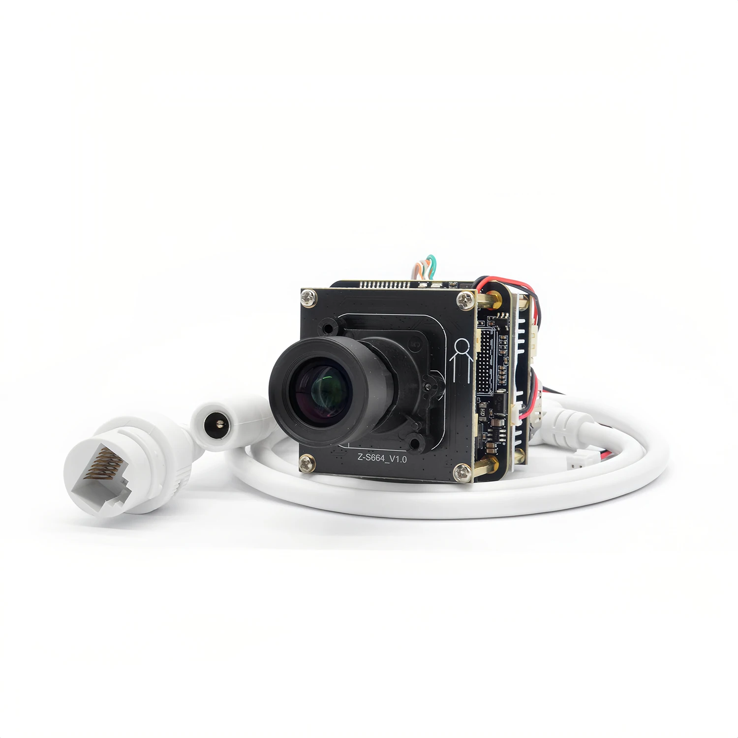 IMX664 Starvis 2 Super Starlight Camera Module AI Denoise And 140dB WDR ,1.0T Sd Card Storage ,IP Network And Analogue Output