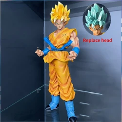 30CM Anime Dragon Ball Z Goku Super Saiyan God Figure Pvc Action Figures GK Statue Collection Model Toys for Children Gifts