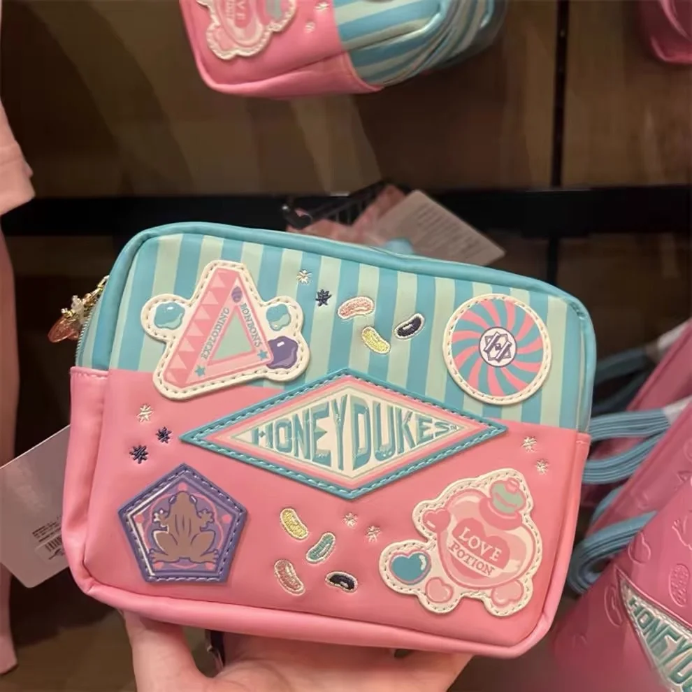 

Новая сумка для хранения аниме Honey Duke, шоколадная лягушка, сумки для хранения косметики, зеркало Love Potion, брелок, подвеска, вентилятор, подарок на день рождения