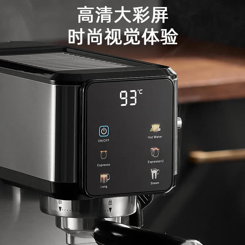 ماكينة القهوة المنزلية الصغيرة شبه الأوتوماتيكية استخراج الضغط العالي ماكينة بخار اسبريسو