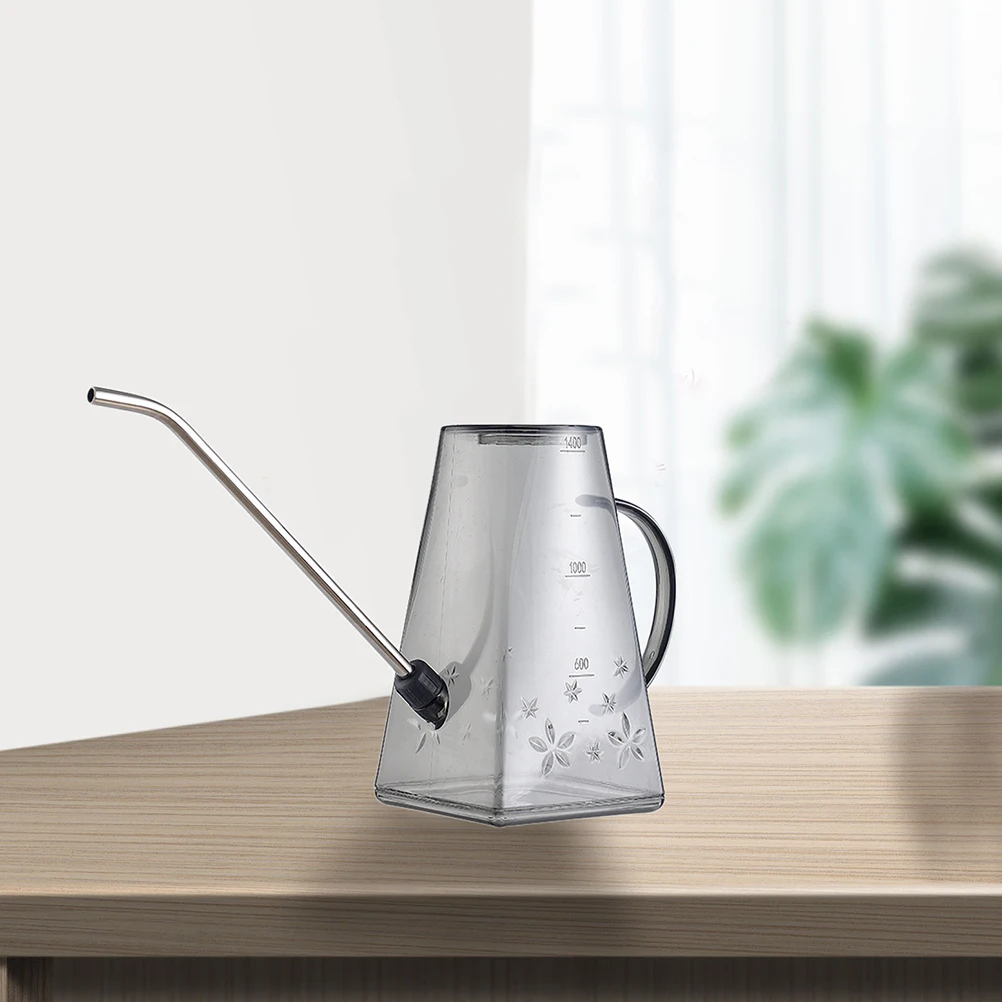 

Watering Pot Small Can for Outdoor Plants Garden Tool Automatic Plastic Flowers Container with Long Spout