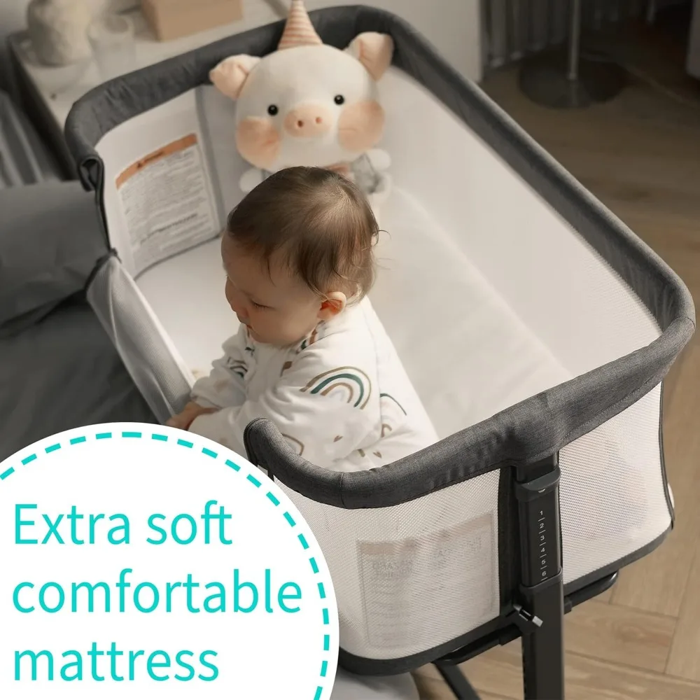 Baby Wiegjes, Alle Mesh Wieg Draagbaar Voor Veilig Samen Slapen, Verstelbare Bed Slaper, Baby Bed Voor Baby Pasgeboren