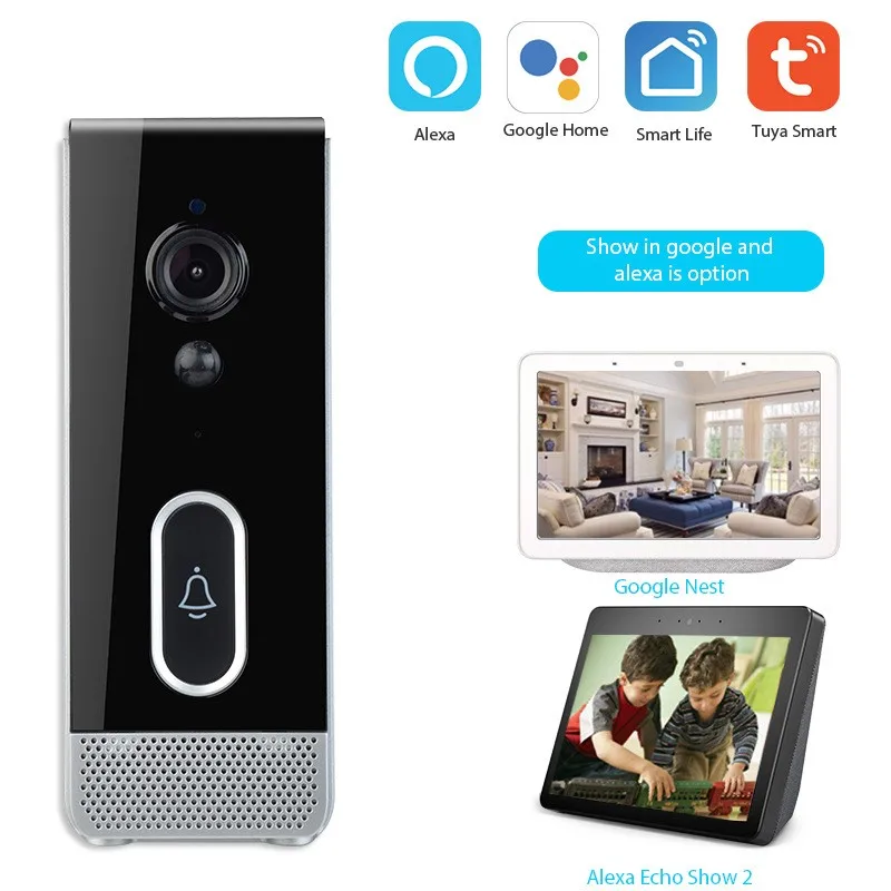 

TY-L6 Tuya Smart Waterproof Doorbell Network Wireless Video Intercom Mobile Smart Remote Camera