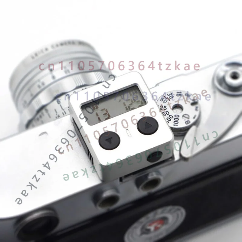 For Reflx Lab Hot Cold Shoe Light Meter Silver Universal For Fuji For Leica For Nikon Film Camera Exposure Meter