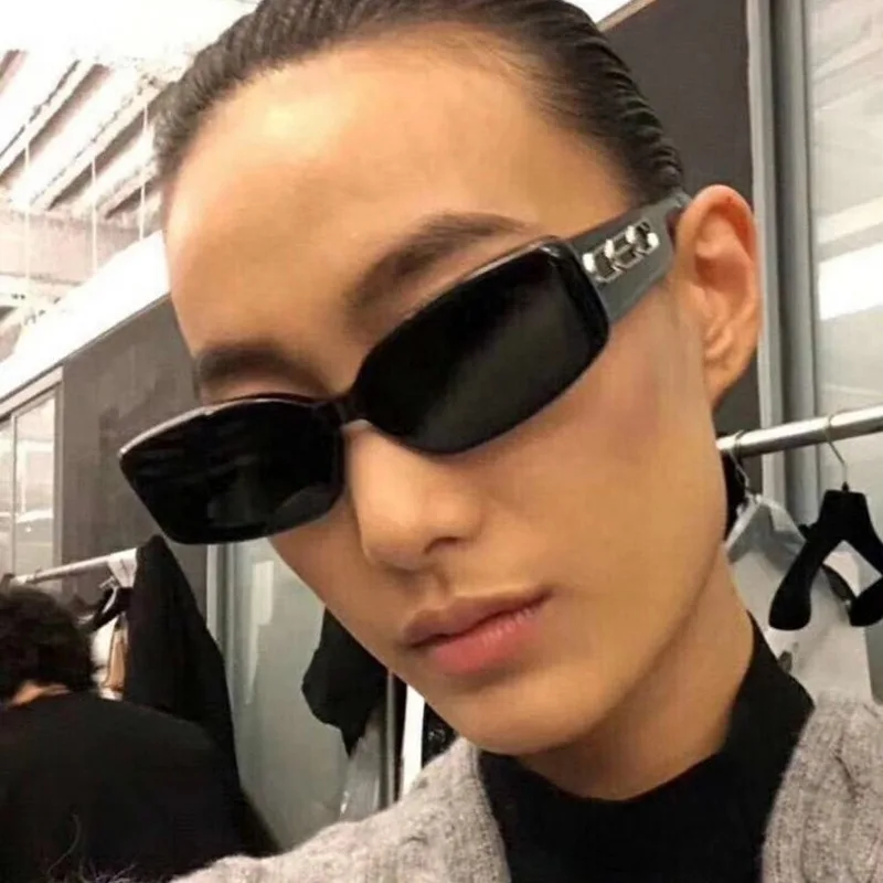 Small Rectangular Sunglasses Women Retro Lady Tiny Square