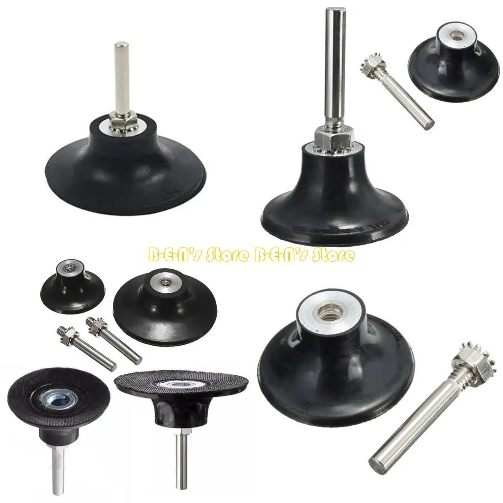 

Y1AD Disc Pad Holder Shank Screw Diameter 6mm with 1/4 Inch Shank for Die Grinder Accessories Sand