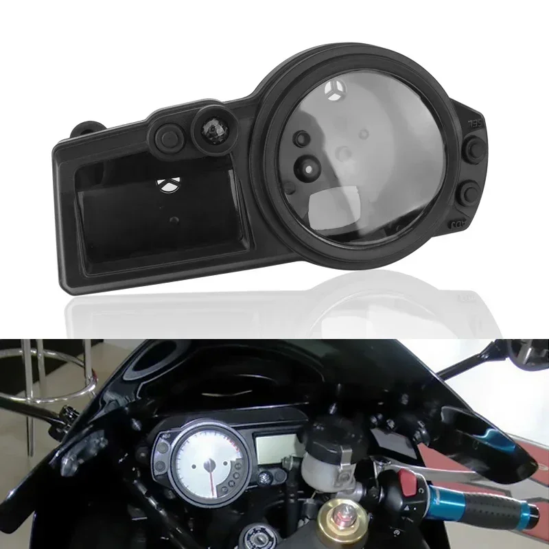 

Motorcycle Speedometer Tachometer Odometer Gauge Instrument ABS Cluster Housing Cover Case For Suzuki GSXR600 GSXR750 2004-2005