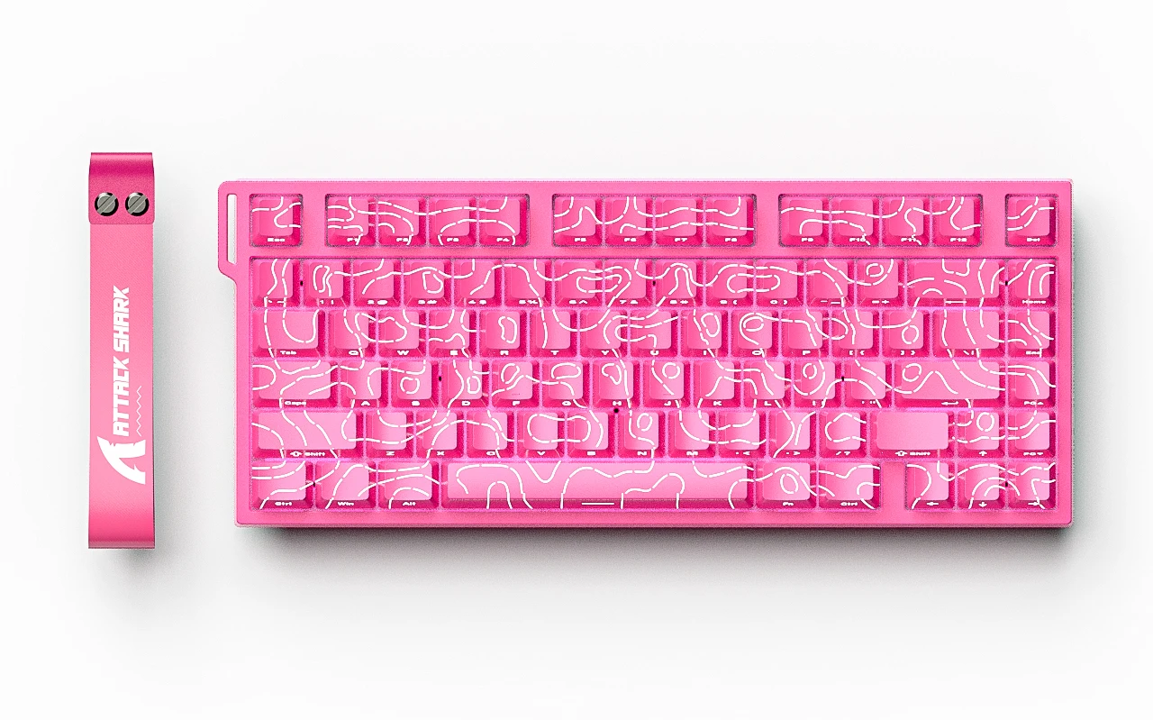 

ATTACK SHARK R82HE 8K Magnetic Gaming Keyboard Wired 0.01mm Fast Shooting Wireless Professional Gaming
