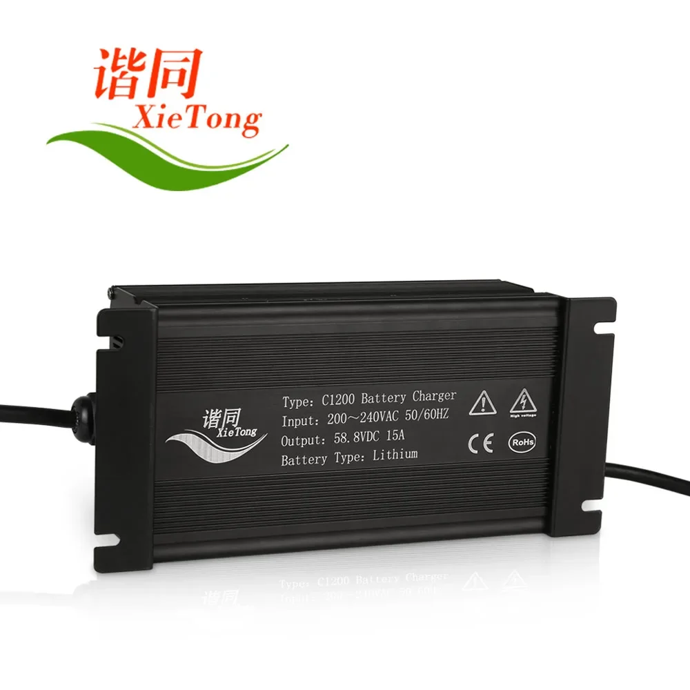C1200 14.6V Charger 12V 30A 40A 4S LiFePO4 29.4V 30A 7S Li-Ion Battery Chargers