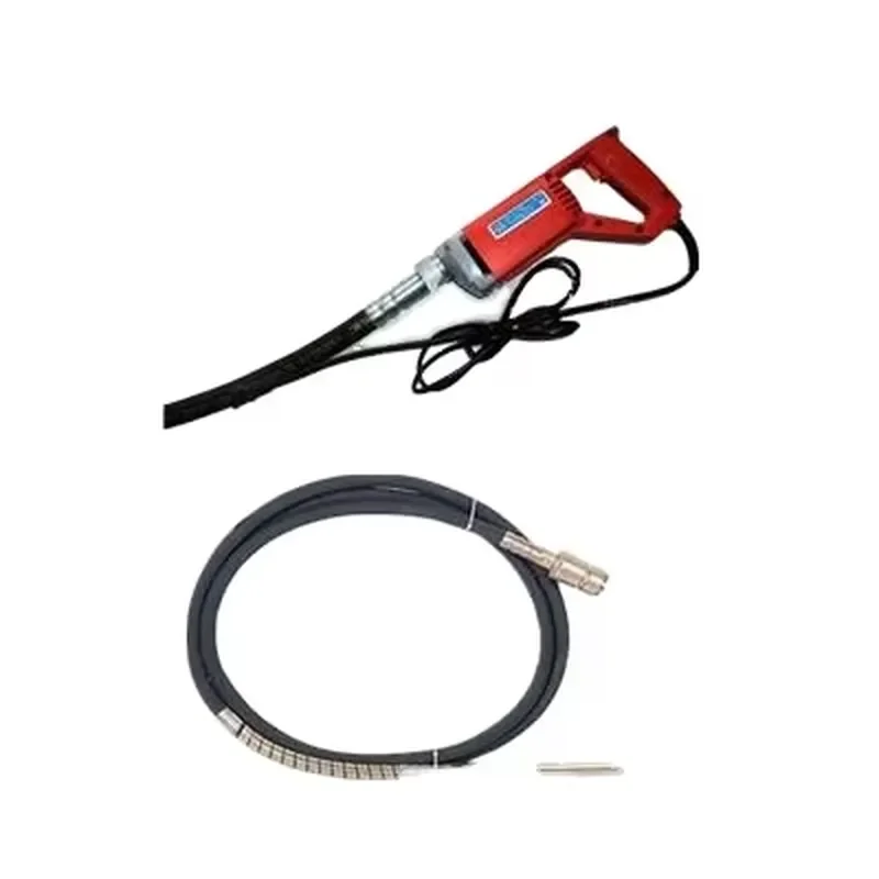 Portable Concrete Vibrator Handheld Electric Cement Compactor Tool for Construction Site Masonry Work High Frequency