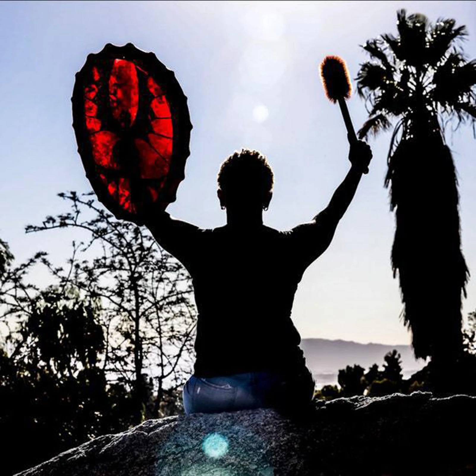 Shaman Drum With Dragon Totem \