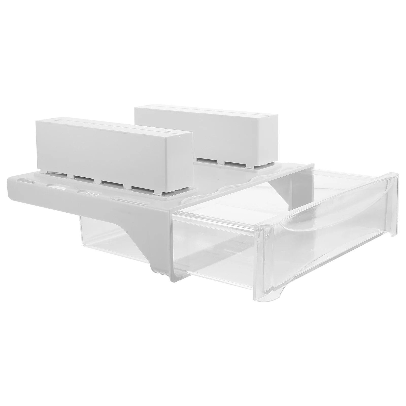 

Large Transparent Pen Box Thickened Under Desk Drawer PP Material Office Home Supplies Under Desk Storage ganizer