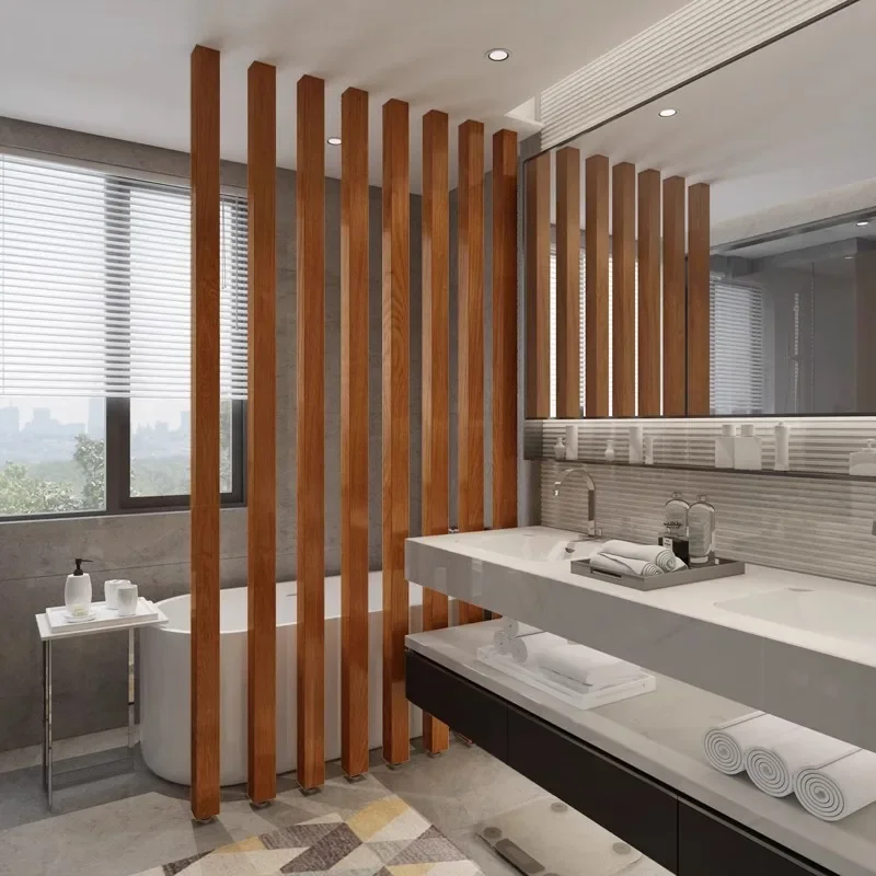 الشمال البسيط، شرائط الخشب الصلب، أقسام الشاشة، غرفة المعيشة المنزلية