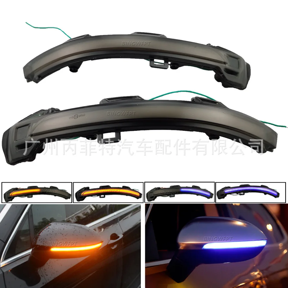 

2pcs For Volkswagen 2015-2020 Passat B8 2016-2020 Arteon LED Rearview Mirror Turn Signal Lights