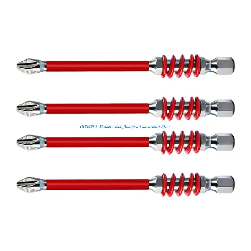 

367D High Hardness Spring Loaded Steel Screwdriver Bit With Strong Tip