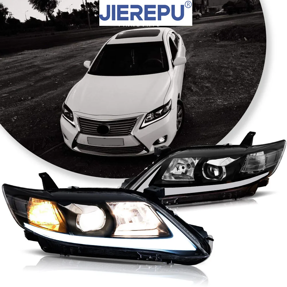 

1 пара указателей поворота Vland светодиодные фары проектора для TOYOTA CAMRY 2010-2011 годов с последовательностью